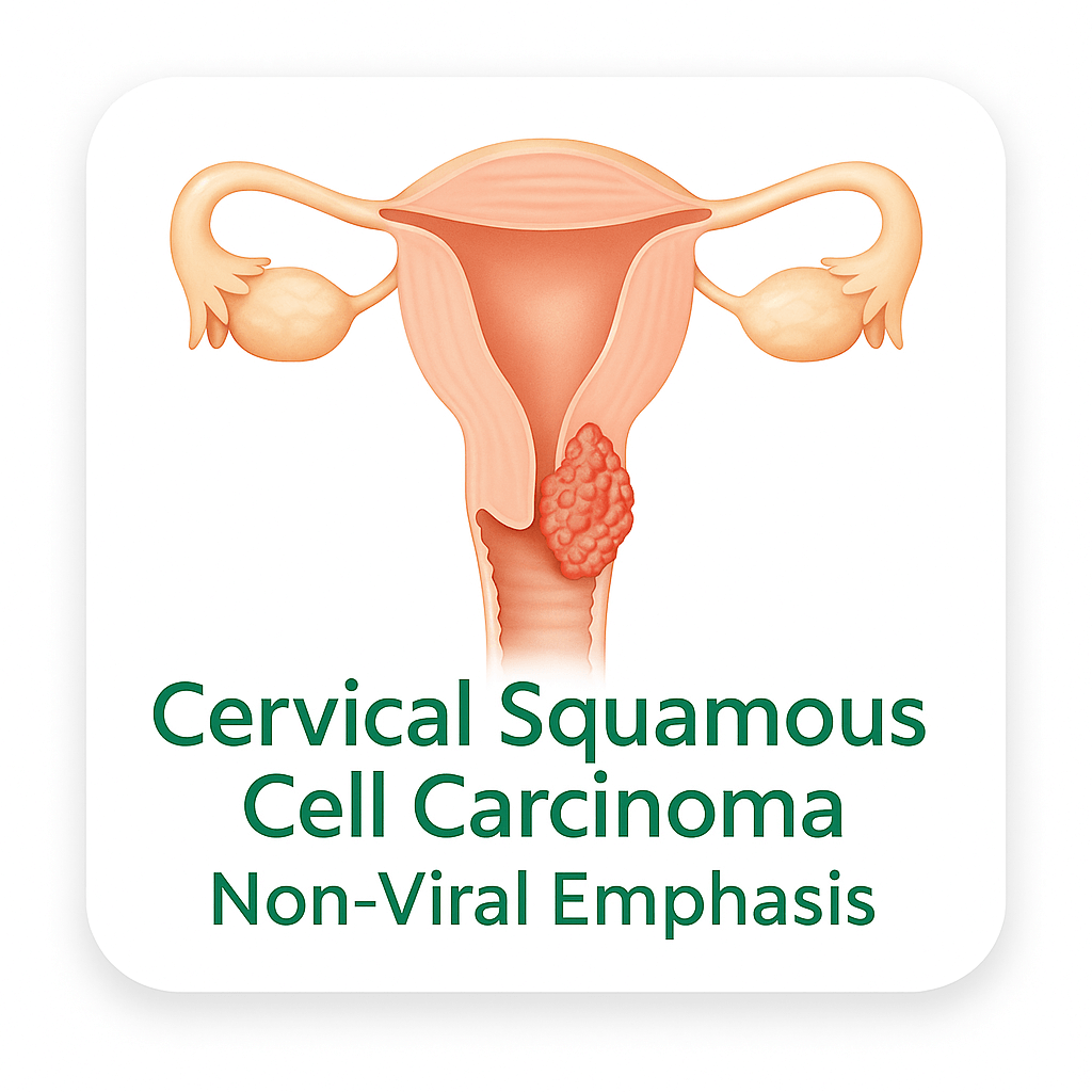 Cervical Squamous Cell Carcinoma – Non-Viral Emphasis