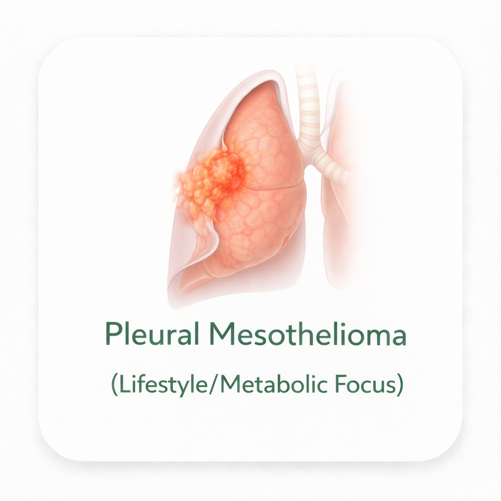 Pleural Mesothelioma – Lifestyle/Metabolic Focus